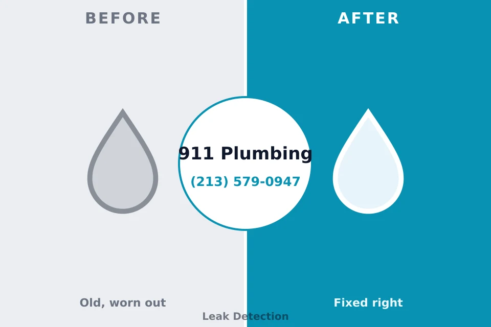 Before and after: plumbing company Great Bend, KS